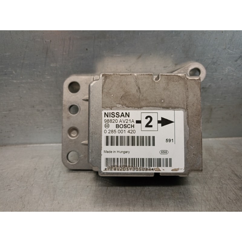 Recambio de centralita airbag para nissan primera berlina (p12) 1.6 cat referencia OEM IAM 98820AV21A 0285001420 BOSCH