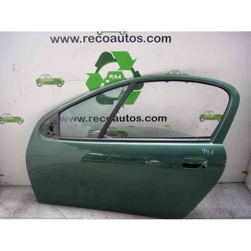 Recambio de puerta delantera izquierda para opel tigra 1.4 16v referencia OEM IAM  VERDE 3 PUERTAS