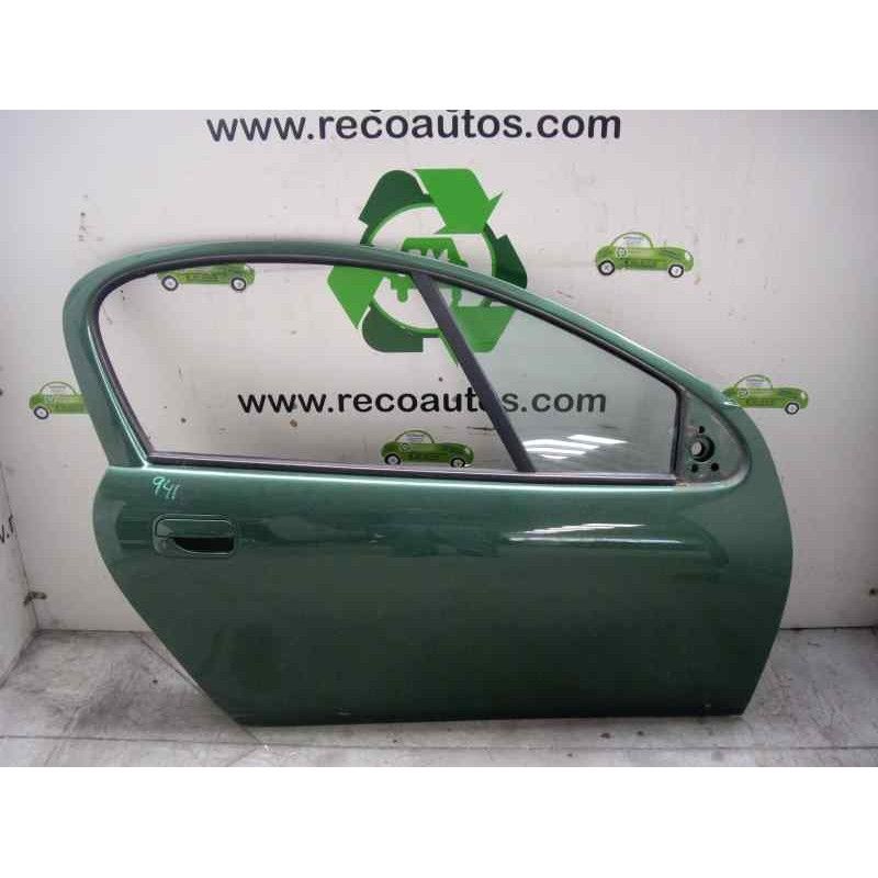 Recambio de puerta delantera derecha para opel tigra 1.4 16v referencia OEM IAM  VERDE 3 PUERTAS