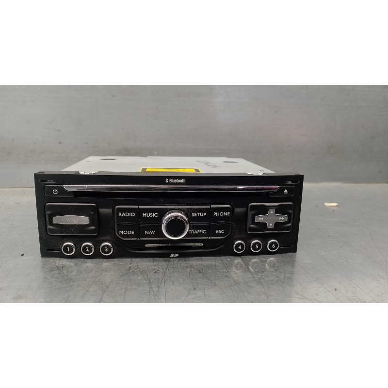 Recambio de sistema audio / radio cd para peugeot 3008 1.6 hdi fap cat (9hz / dv6ted4) referencia OEM IAM 96661984XT 95059496 