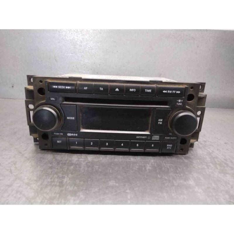 Recambio de sistema audio / radio cd para jeep gr. cherokee (wh) 3.0 crd cat referencia OEM IAM P05091509AE 