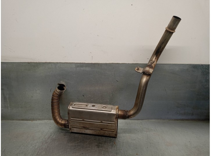 Recambio de silenciador trasero para land rover discovery 2.7 td v6 cat referencia OEM IAM 9001800D 9001800D WEBASTO