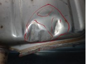 Recambio de silenciador trasero para mazda 3 sedán (bp) referencia OEM IAM PE7040100B CESTA 5