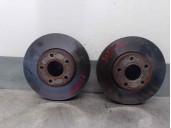 Replacement front brake disc for Ford Focus sedan (CB4) 1.6 TDCi CAT OEM IAM reference 1734696 