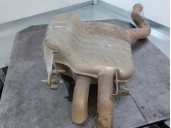 Recambio de silenciador trasero para mercedes-benz clase c (w205) lim. 2.0 cgi cat referencia OEM IAM A2054912101 