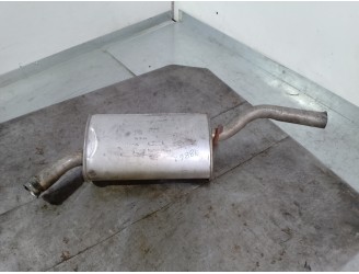 Recambio de silenciador trasero para ford escort berlina 1.6 cat-u referencia OEM IAM 619129 CESTA 16