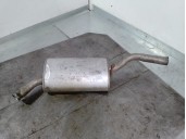 Recambio de silenciador trasero para ford escort berlina 1.6 cat-u referencia OEM IAM 619129 CESTA 16