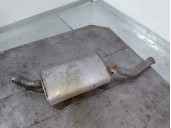 Recambio de silenciador trasero para ford escort berlina 1.6 cat-u referencia OEM IAM 619129 CESTA 16