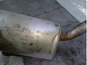 Recambio de silenciador trasero para ford escort berlina 1.6 cat-u referencia OEM IAM 619129 CESTA 16