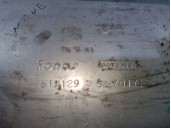 Recambio de silenciador trasero para ford escort berlina 1.6 cat-u referencia OEM IAM 619129 CESTA 16