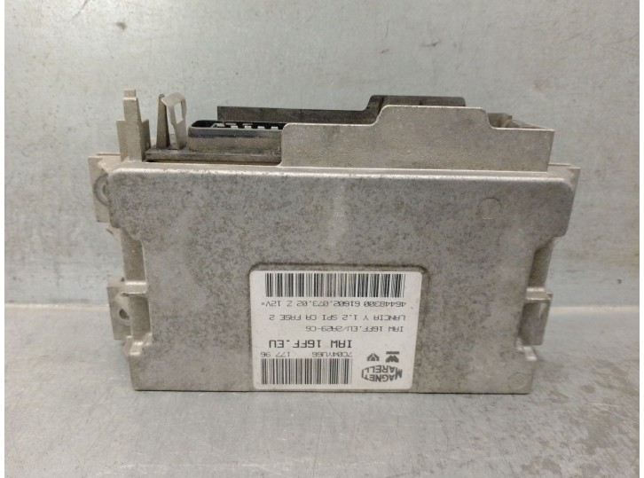 Replacement engine ECU for Lancia Lancia Y 1.2 cat OEM IAM reference 46448300 MAGNETI MARELLI 6160207302 - 7C04YU66