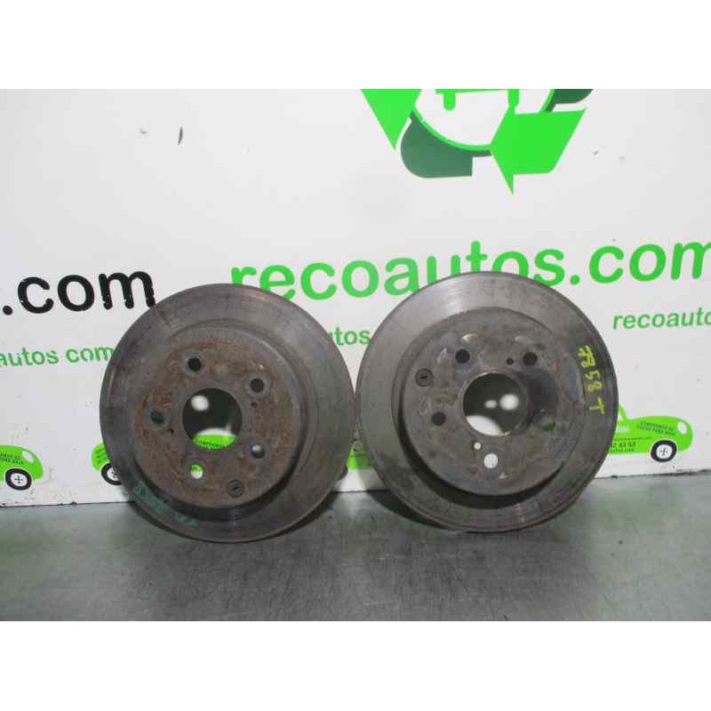 Recambio de disco freno trasero para toyota rav 4 (a3) 2.0 16v cat referencia OEM IAM 