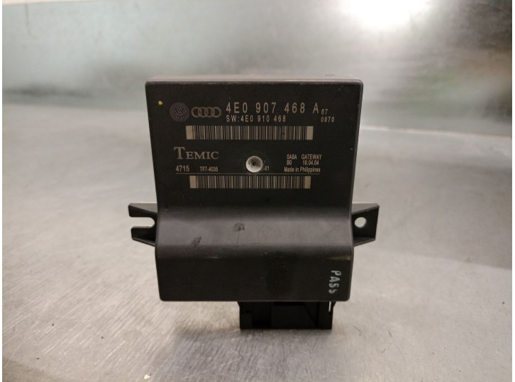 Recambio de modulo electronico para audi a8 (4e2) 4.2 v8 40v referencia OEM IAM 4E0907468A 4E0910468