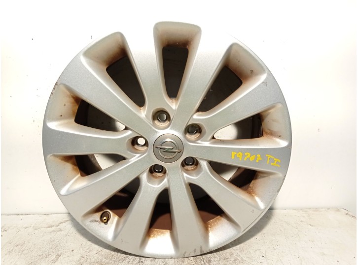 Recambio de llanta para opel astra j lim. 1.7 16v cdti referencia OEM IAM 13276347 R17X7IS44 ALUMINIO 10P