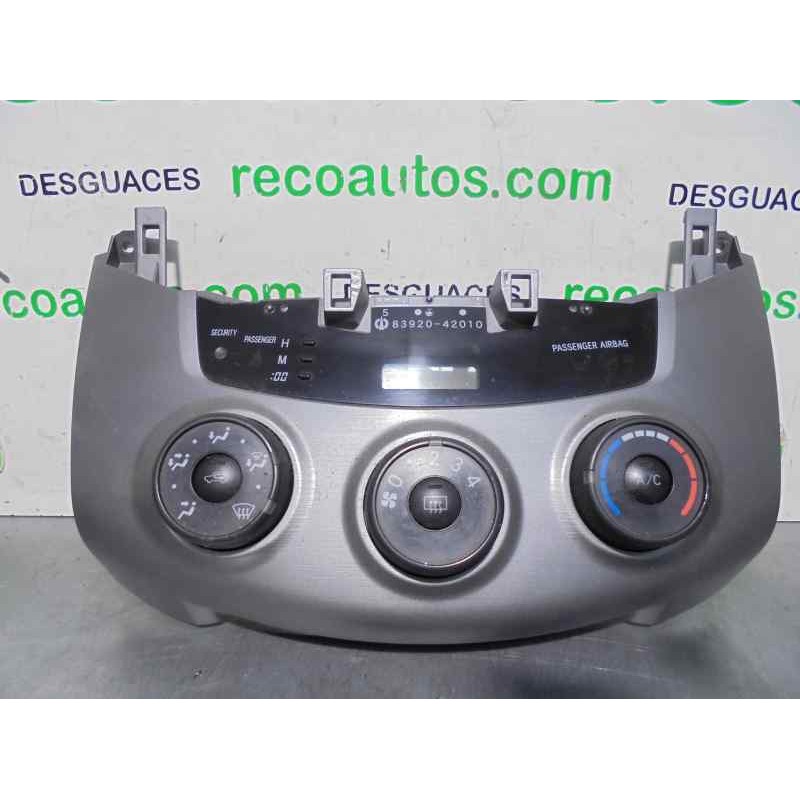 Recambio de mando climatizador para toyota rav 4 (a3) 2.0 16v cat referencia OEM IAM 8392042010  