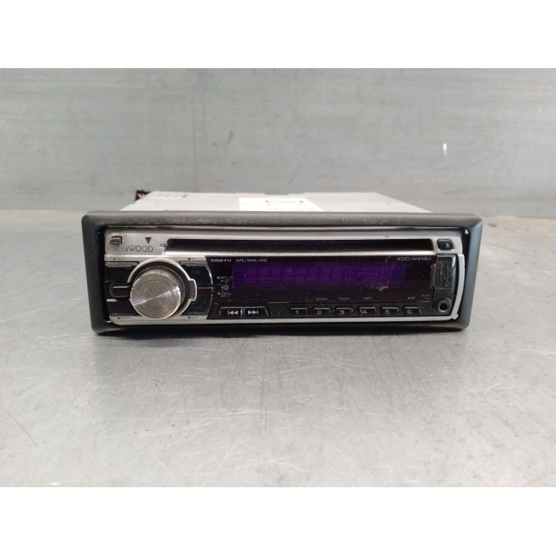 Recambio de sistema audio / radio cd para peugeot 206 hatchback (2a/c) 1.4 hdi eco 70 referencia OEM IAM KDCW413UA KENWOOD
