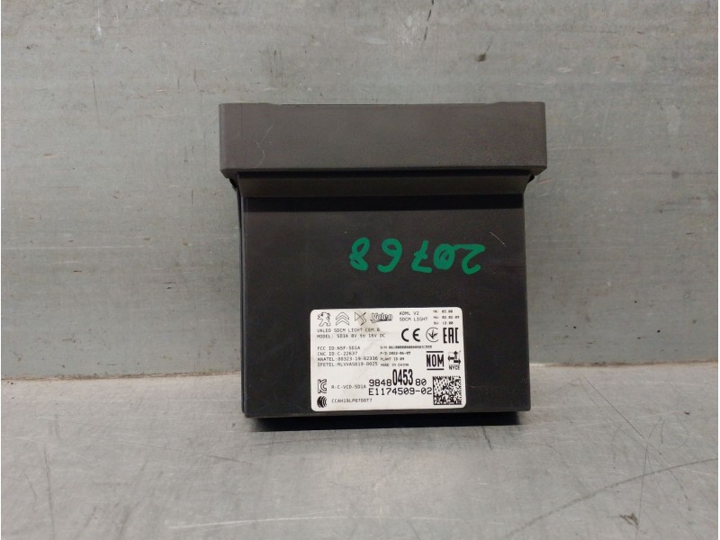 Recambio de modulo electronico para peugeot 208 (p2) 1.2 puretech referencia OEM IAM 9848045380  E117450902 VALEO