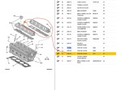 Recambio de tapa balancines para peugeot 807 (eb_) 2.0 16v referencia OEM IAM F09702160100 0248P6 MANNHUMMEL
