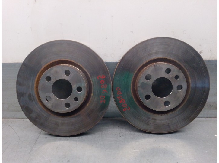 Recambio de disco freno delantero para peugeot 807 (eb_) 2.0 16v referencia OEM IAM 1618862880 1618862880 