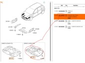 Recambio de cubrecarter para kia cee´d 1.6 crdi cat referencia OEM IAM 2911020000 291102Q000 