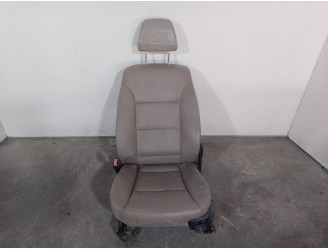 Recambio de asiento delantero izquierdo para bmw serie 5 berlina (e60) referencia OEM IAM 4595756 CUERO BEIGE 4 PUERTAS