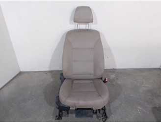 Recambio de asiento delantero derecho para bmw serie 5 berlina (e60) referencia OEM IAM 4595757 CUERO BEIGE 4 PUERTAS