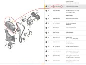 Recambio de tapa distribucion para volkswagen tiguan (ad1, ax1) 1.5 tsi referencia OEM IAM 04E109108AB 04E109108AB 