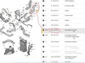 Recambio de tubo para audi a4 b6 (8e2) 1.8 t referencia OEM IAM 8E0145832S 8E0145832S 