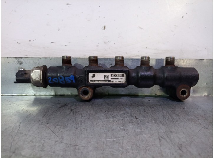 Recambio de rampa inyectora para peugeot 207/207+ (wa_, wc_) 1.6 hdi referencia OEM IAM 9654592680 LAJOUS 