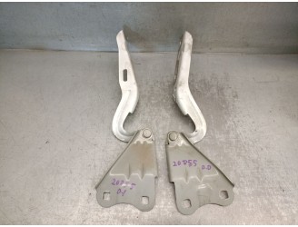 Recambio de bisagra capot para renault twingo ii (cn0_) 1.5 dci 75 referencia OEM IAM 8200343123 8200343122 