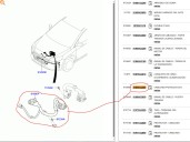 Recambio de cableado para hyundai ioniq (ae) 1.6 gdi hybrid referencia OEM IAM 91895G2500 91895G2500 