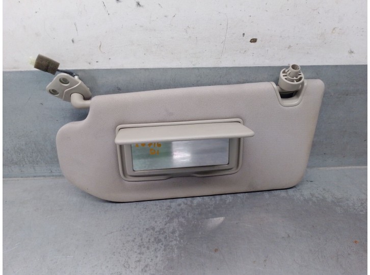 Replacement left sun visor for Infiniti FX 3.0 V6 diesel cat OEM IAM reference 964011CJ0E 964011CJ0E 