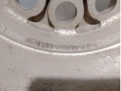 Recambio de llanta para jeep cherokee (xj) 2.1 turbodiesel referencia OEM IAM 52058015 15X7-DOT ALUMINIO