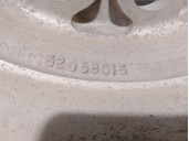 Recambio de llanta para jeep cherokee (xj) 2.1 turbodiesel referencia OEM IAM 52058015 15X7-DOT ALUMINIO