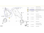 Recambio de soporte motor derecho para bmw 3 descapotable (e93) 320 i referencia OEM IAM 22116764574 22116760308 