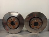 Recambio de disco freno delantero para renault laguna iii 2.0 dci diesel cat referencia OEM IAM 402064155R  