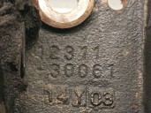 Recambio de soporte motor para toyota land cruiser (j15) 3.0 turbodiesel referencia OEM IAM 1231130061 1231130061 