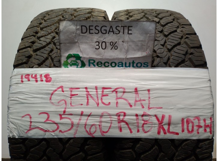 Recambio de neumatico general para volvo xc90 i (275) d5 awd referencia OEM IAM 23560R18XL107H GENERAL GRABBER AT3