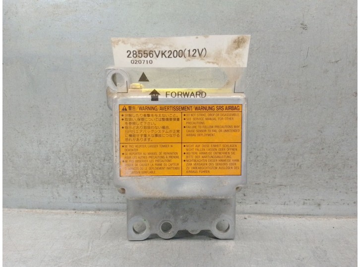 Replacement airbag control unit for Nissan Pick Up (D22) 2.5 DCi 4WD OEM IAM reference 28556VK200 