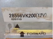 Replacement airbag control unit for Nissan Pick Up (D22) 2.5 DCi 4WD OEM IAM reference 28556VK200 