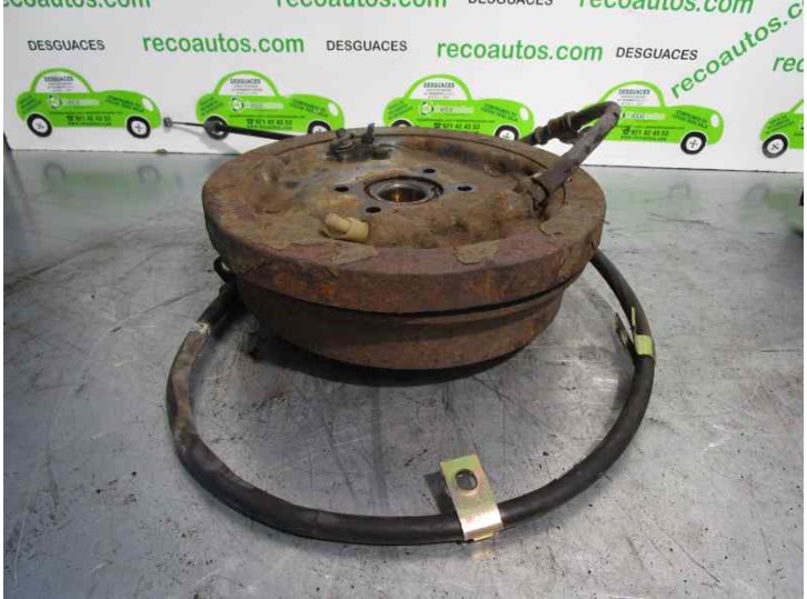 Replacement rear brake drum for Kia Joice LS OEM IAM reference 58411M2000 