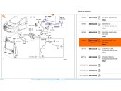 Recambio de tubos aire acondicionado para toyota auris 1.4 turbodiesel cat referencia OEM IAM 8870702030 8870702030 