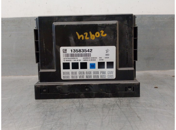 Recambio de modulo electronico para opel insignia a (g09) 2.0 cdti (68) referencia OEM IAM 13583542  F00HJ00906 BOSCH