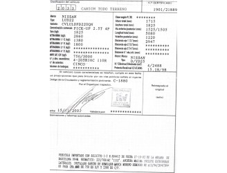 nissan pick-up (d22) del año 2002