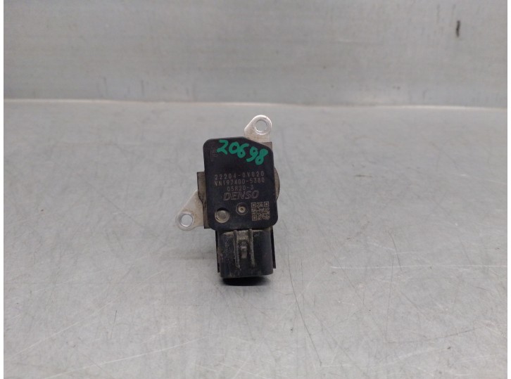 Recambio de caudalimetro para lexus is 2.5 16v cat (híbrido) referencia OEM IAM 222040V020 VNI974005380 DENSO