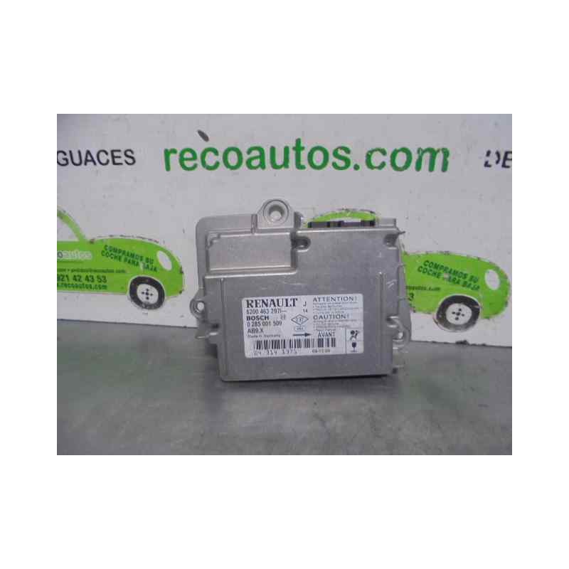 Recambio de centralita airbag para renault modus 1.4 16v referencia OEM IAM 8200463297 0285001509 BOSCH