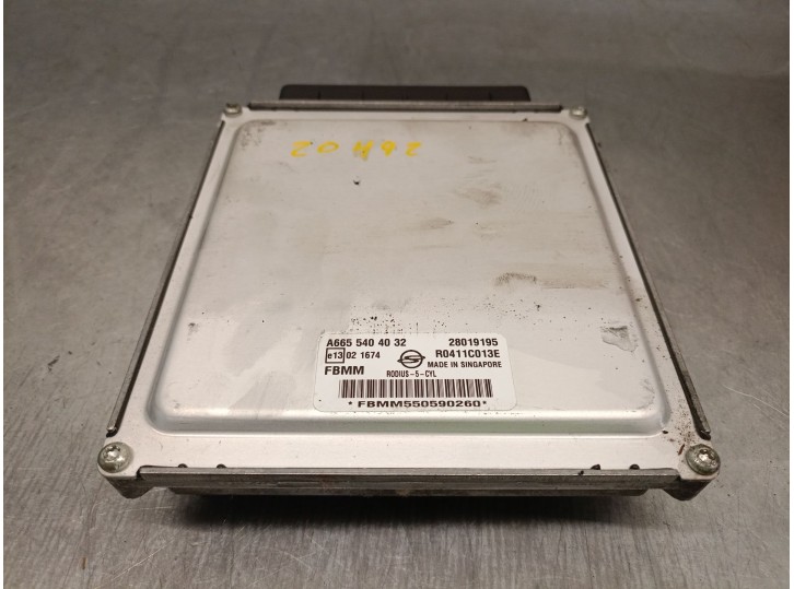 Recambio de centralita motor uce para ssangyong rodius 2.7 turbodiesel cat referencia OEM IAM A6655404032 