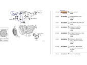 Replacement wiring harness for Lexus IS 2.5 16V CAT (Hybrid) OEM IAM reference G114853020 G114853020 