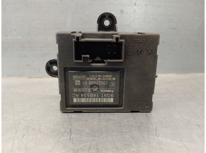 Replacement central locking unit for Volvo XC60 I SUV (156) D5 AWD OEM IAM reference 9G9T14B534AC 100229980
