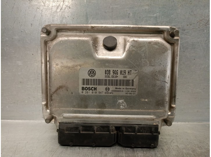 Replacement engine ECU for Seat Ibiza III (6L1) 1.9 TDI OEM IAM reference 038906019HT 0281010947 BOSCH
